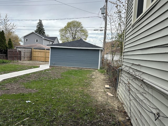 2709 S 59th Ct, Cicero, IL 60804 - view of yard featuring an outbuilding