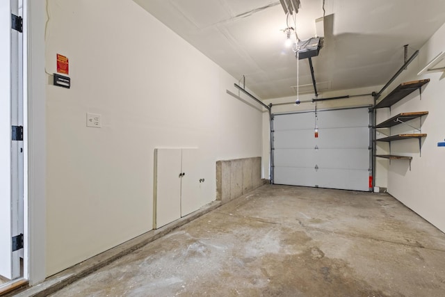 4574 Whitney Dr, Hanover Park, IL 60133 - garage featuring a garage door opener