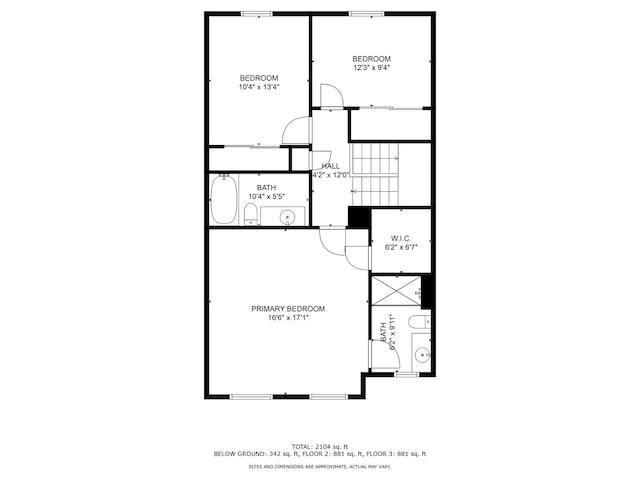 642 Wolverine Dr, Aurora, IL 60502 - home floor plan
