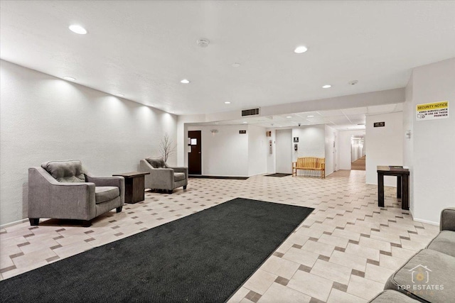 1550 Sandpebble Dr Unit 209, Wheeling, IL 60090 - building lobby with recessed lighting