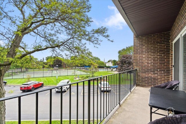 1550 Sandpebble Dr Unit 209, Wheeling, IL 60090 - view of balcony