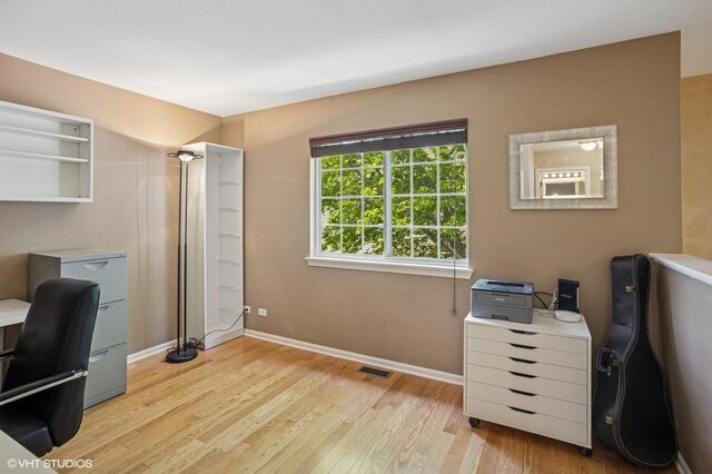6068 Halloran Ln, Hoffman Estates, IL 60192 - office space with light wood-type flooring and baseboards