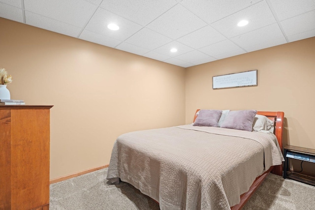 2905 Rose Ave, Mchenry, IL 60050 - bedroom with carpet, recessed lighting, and baseboards