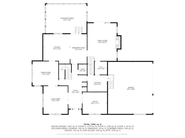 2905 Rose Ave, Mchenry, IL 60050 - property floor plan