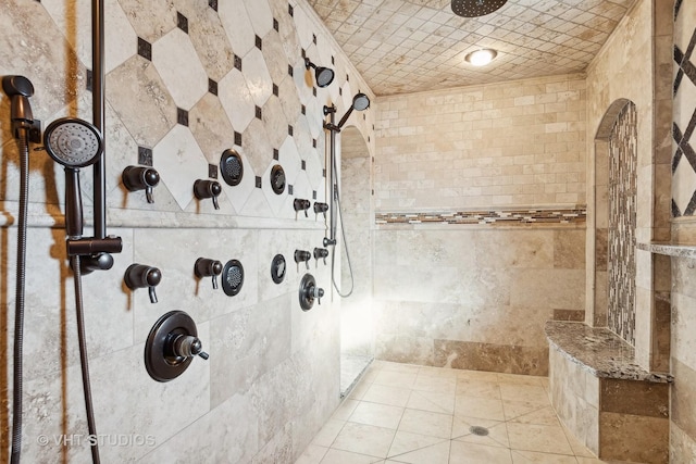 22957 Devonshire Ln, Frankfort, IL 60423 - bathroom featuring tiled shower