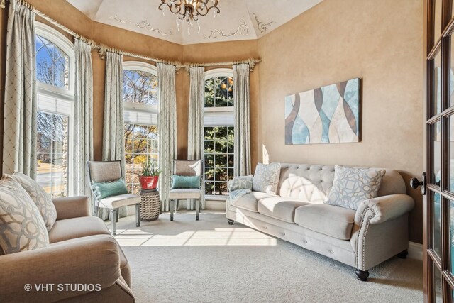 22957 Devonshire Ln, Frankfort, IL 60423 - sunroom featuring a chandelier