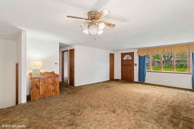 427 Lawrence Ave, Grayslake, IL 60030 - unfurnished room featuring carpet floors and a ceiling fan