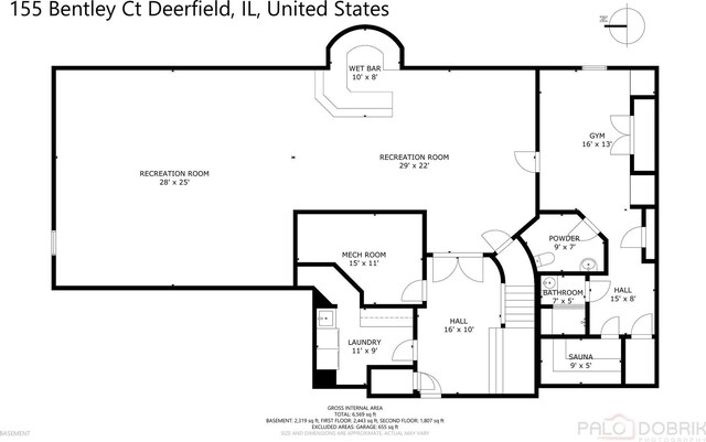 155 Bentley Ct, Deerfield, IL 60015 - photo 31
