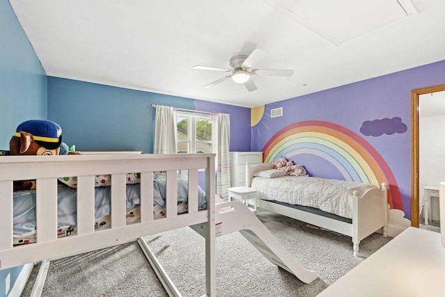 13843 W Stoneoak Way, Homer Glen, IL 60491 - carpeted bedroom featuring ceiling fan