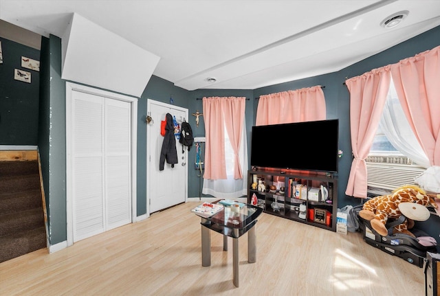 3034 S Komensky Ave, Chicago, IL 60623 - living room with wood finished floors and baseboards