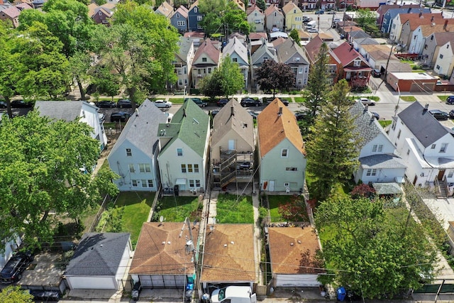 3034 S Komensky Ave, Chicago, IL 60623 - aerial perspective of suburban area