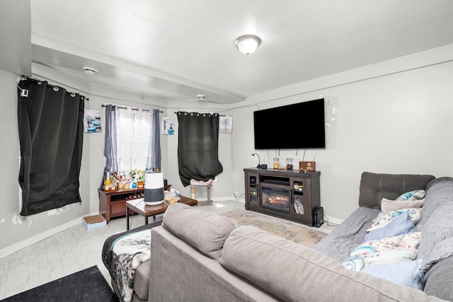 3034 S Komensky Ave, Chicago, IL 60623 - living area with baseboards