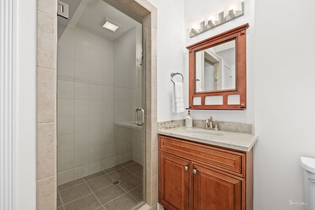 4103 Douglas Rd, Downers Grove, IL 60515 - full bath with vanity and a shower stall
