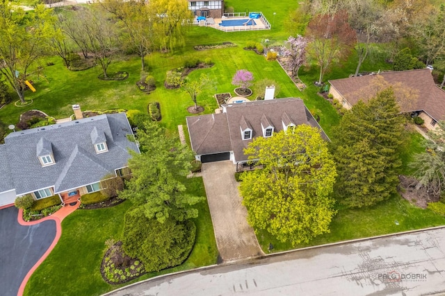 8 Pheasant Row, Lincolnshire, IL 60069 - bird's eye view