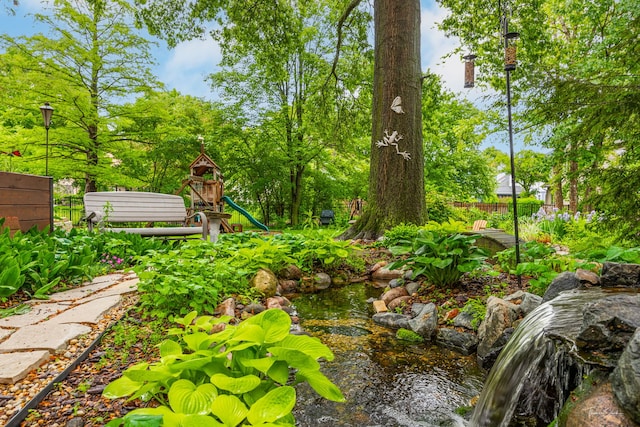 2734 Alyssa Dr, Naperville, IL 60565 - view of yard featuring a playground