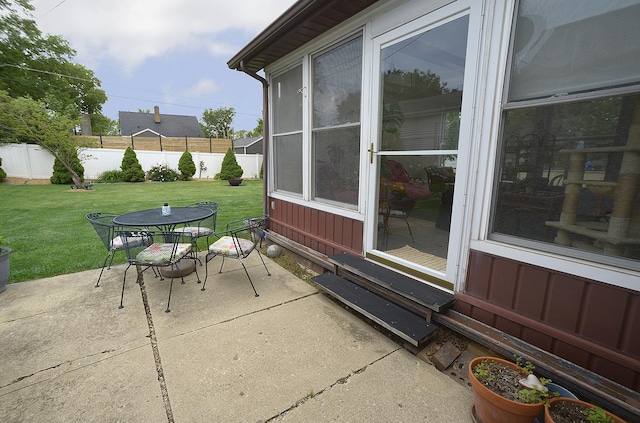 731 Marcy St, Ottawa, IL 61350 - view of patio with outdoor dining area