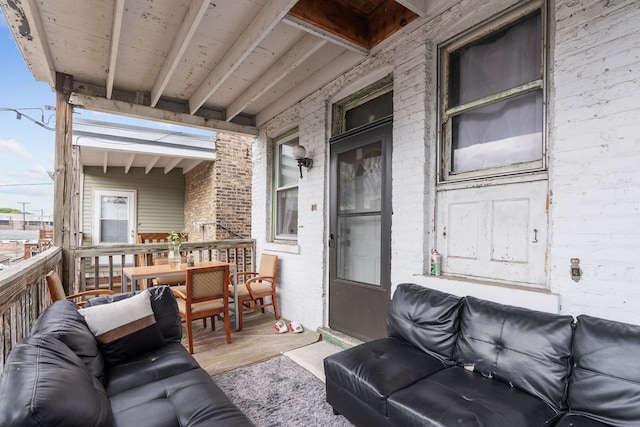 4109 W Oakdale Ave, Chicago, IL 60641 - view of balcony