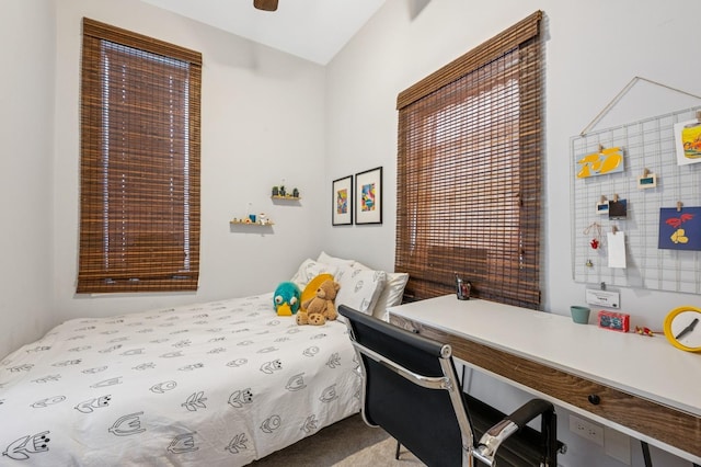 3430 S Parnell Ave, Chicago, IL 60616 - carpeted bedroom featuring an office area