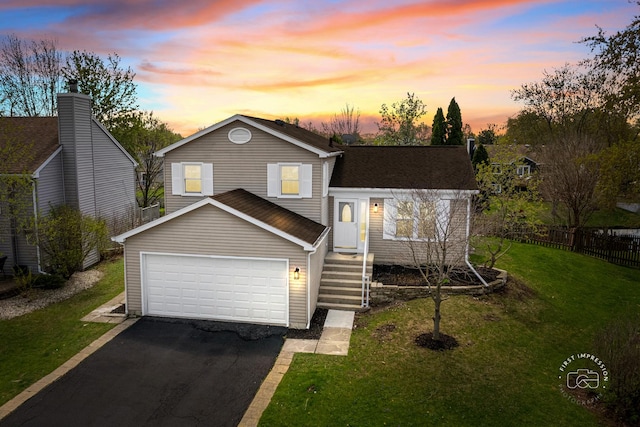 2717 Briarwood Ct, Woodridge, IL 60517 - split level home with asphalt driveway