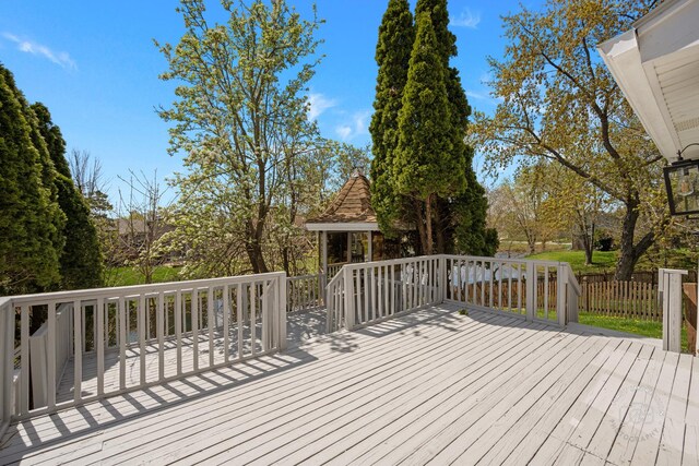 2717 Briarwood Ct, Woodridge, IL 60517 - view of wooden terrace