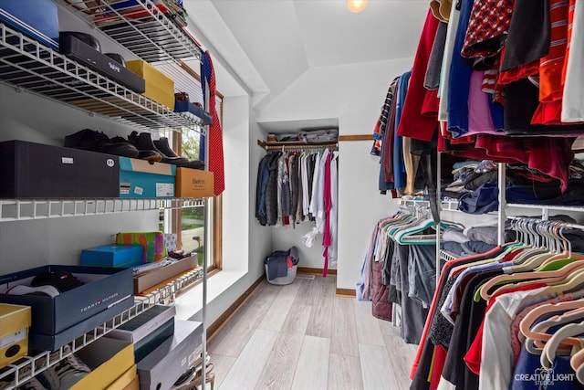 440 Cranesbill Dr, West Chicago, IL 60185 - walk in closet featuring wood finished floors