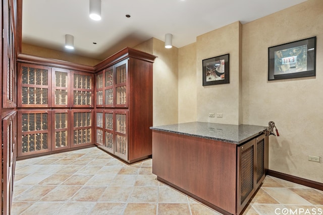 21 E Huron St Unit 3301, Chicago, IL 60611 - wine room with a textured wall and baseboards