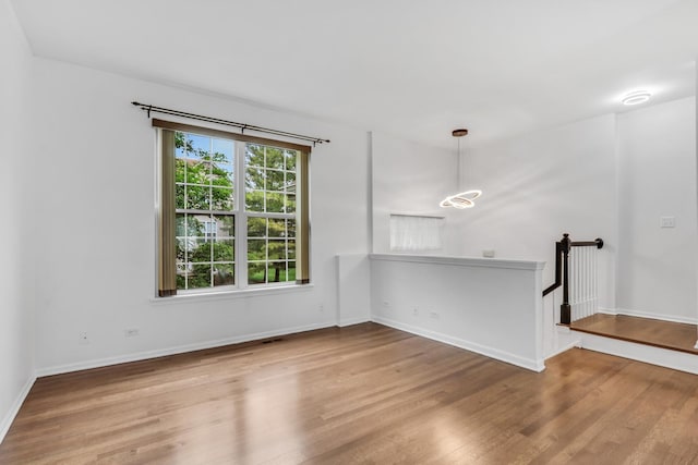 1544 Sauganash Ct, Gurnee, IL 60031 - unfurnished room with wood finished floors and baseboards