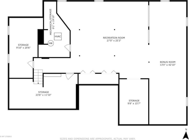 1116 W Mallard Dr, Palatine, IL 60067 - floor plan / room layout