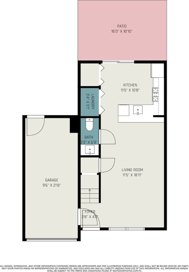 1991 Westview Ln, Round Lake Beach, IL 60073 - property floor plan