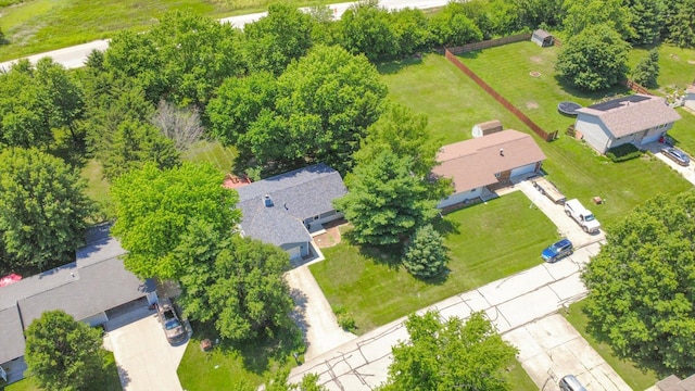 907 S Trailside Dr, Mahomet, IL 61853 - bird's eye view