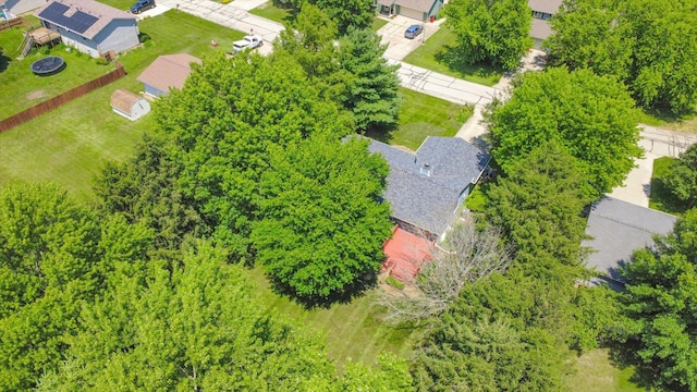 907 S Trailside Dr, Mahomet, IL 61853 - drone / aerial view