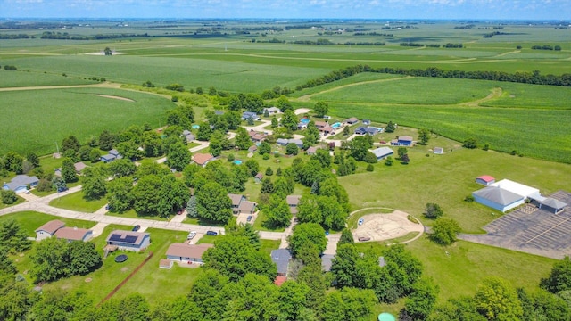 907 S Trailside Dr, Mahomet, IL 61853 - overview of rural landscape featuring farmland
