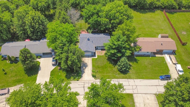 907 S Trailside Dr, Mahomet, IL 61853 - aerial view of property and surrounding area