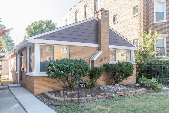 7338 S Campbell Ave, Chicago, IL 60629 - view of home's exterior with brick siding