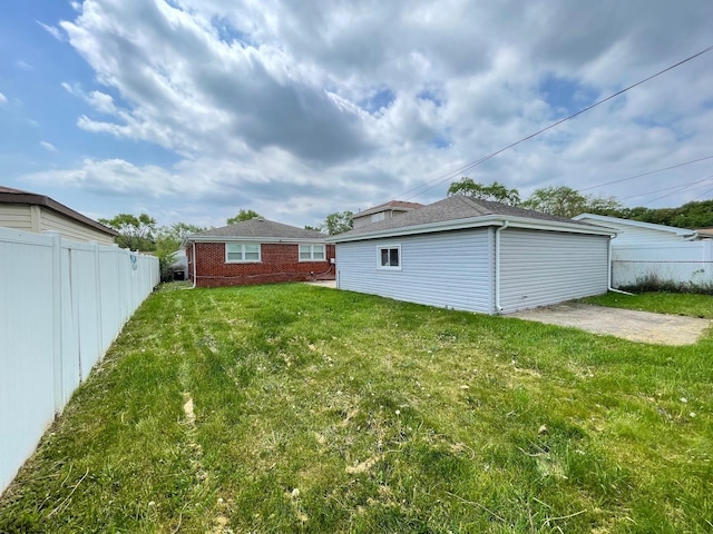 3914 153rd St, Midlothian, IL 60445 - view of yard