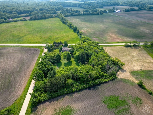 28671 Moose Range Rd, Sycamore, IL 60178 - overview of rural landscape featuring abundant farmland