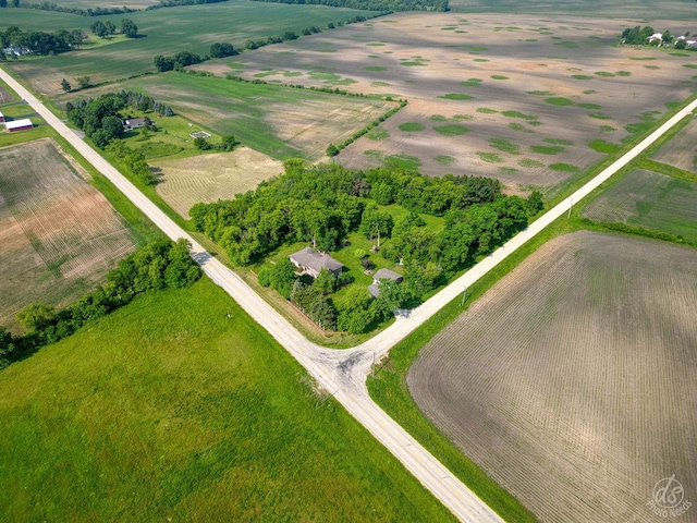 28671 Moose Range Rd, Sycamore, IL 60178 - aerial overview of property's location with rural landscape