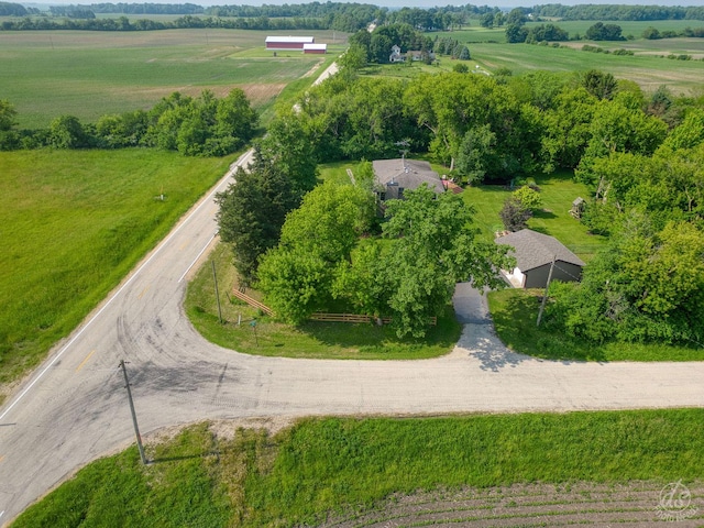 28671 Moose Range Rd, Sycamore, IL 60178 - aerial view of property and surrounding area featuring rural landscape