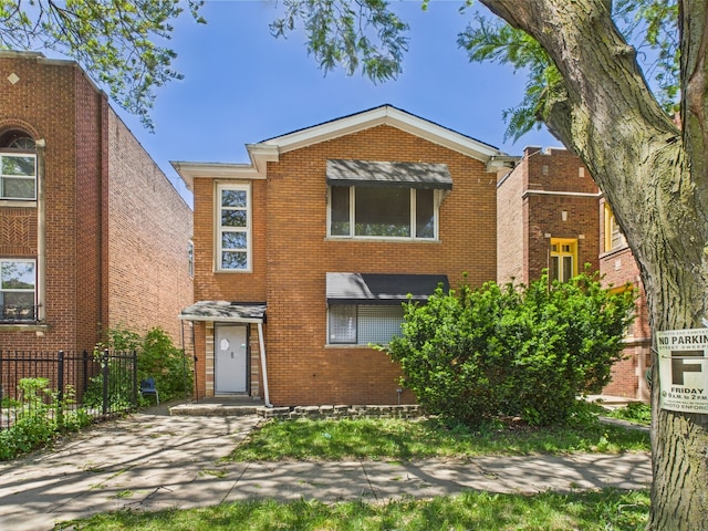 9216 S Ada St, Chicago, IL 60620 - view of front facade featuring brick siding