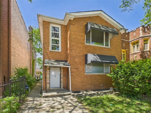 9216 S Ada St, Chicago, IL 60620 - view of front of house featuring brick siding