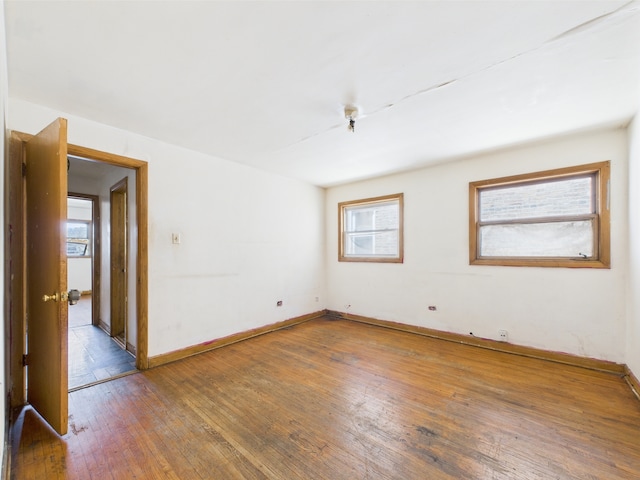 9216 S Ada St, Chicago, IL 60620 - spare room featuring hardwood / wood-style flooring and baseboards