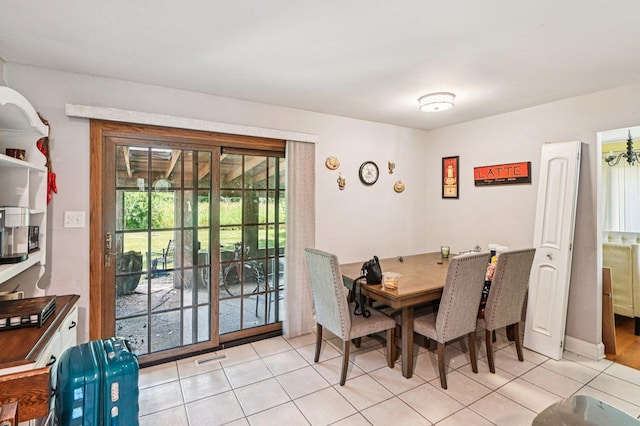 71 Ruggles Ct, Orland Park, IL 60467 - dining area with light tile patterned flooring