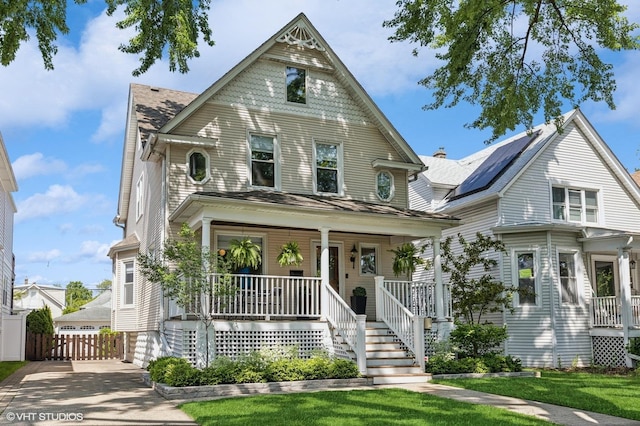 4058 N Kostner Ave, Chicago, IL 60641 - victorian-style house with covered porch