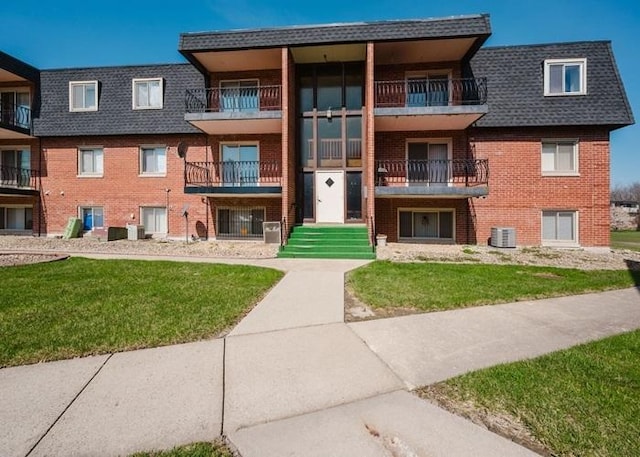 3012 171st St Unit 2E, Hazel Crest, IL 60429 - view of apartment building / complex featuring central air condition unit