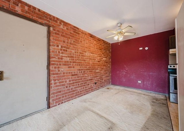 3012 171st St Unit 2E, Hazel Crest, IL 60429 - view of patio / terrace featuring ceiling fan