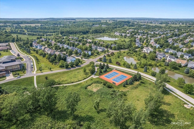 39W382 W Mallory Dr, Geneva, IL 60134 - aerial overview of property's location featuring a nearby body of water and nearby suburban area
