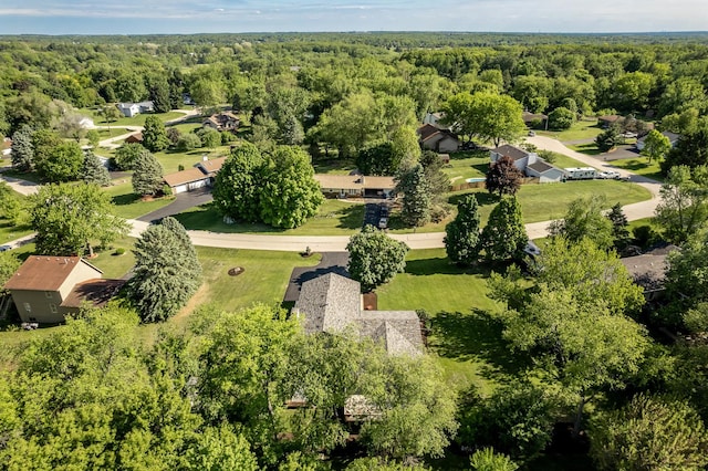 7812 Rhonda Dr, Roscoe, IL 61073 - aerial view of property's location with a heavily wooded area