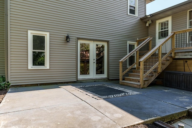 7812 Rhonda Dr, Roscoe, IL 61073 - doorway to property featuring a patio area and french doors