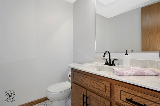 17932 S Alaska Ct Unit 21, Orland Park, IL 60467 - bathroom featuring vanity and toilet