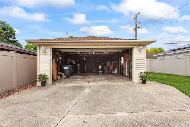 9144 S Trumbull Ave, Evergreen Park, IL 60805 - view of detached garage
